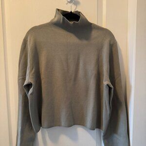 & Other Stories knit funnel neck sweater